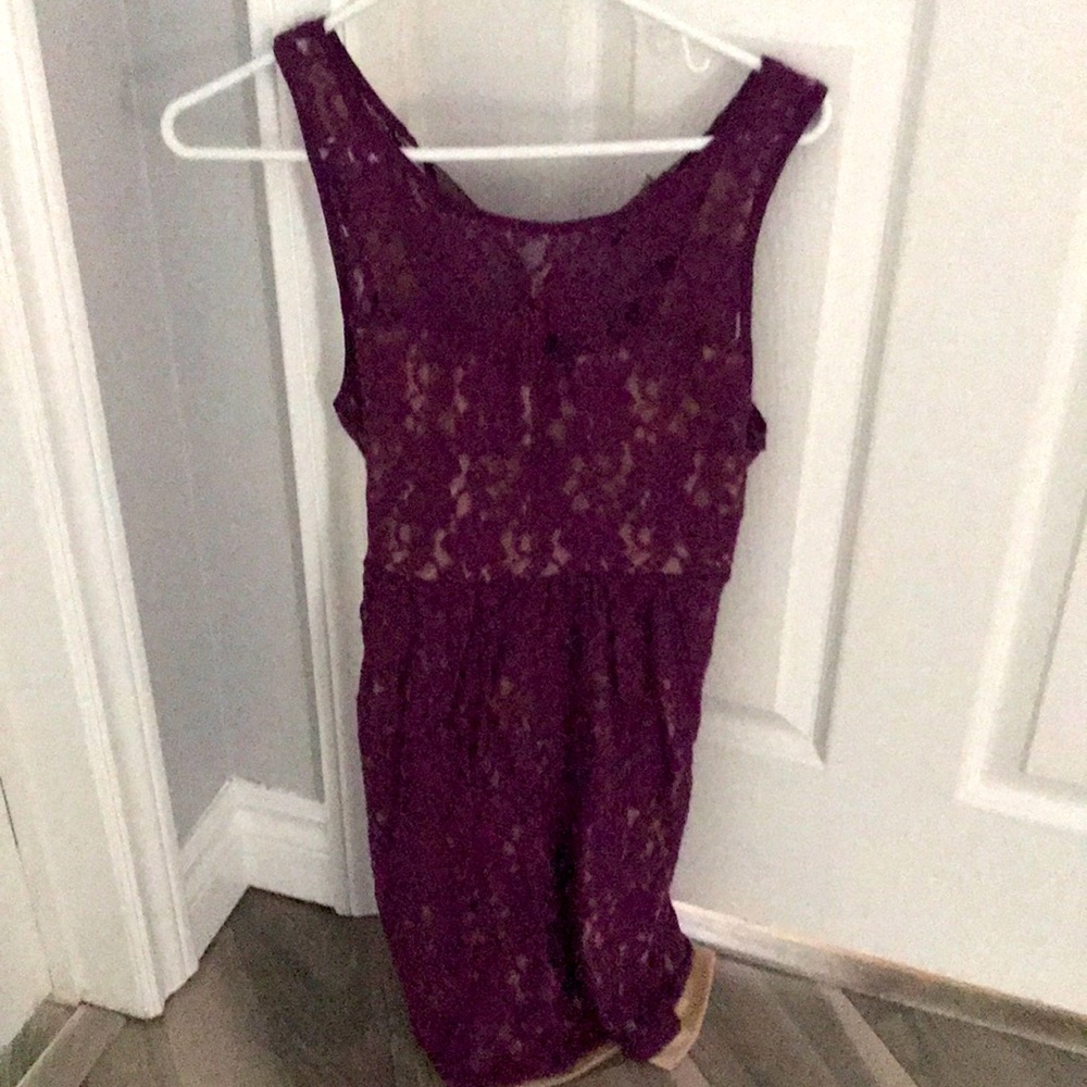Purple Lace dress